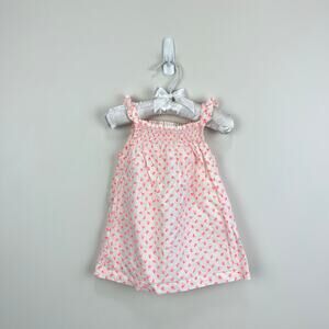 Mini Boden Smocked Ruffle Tank Dress 3-6 Months